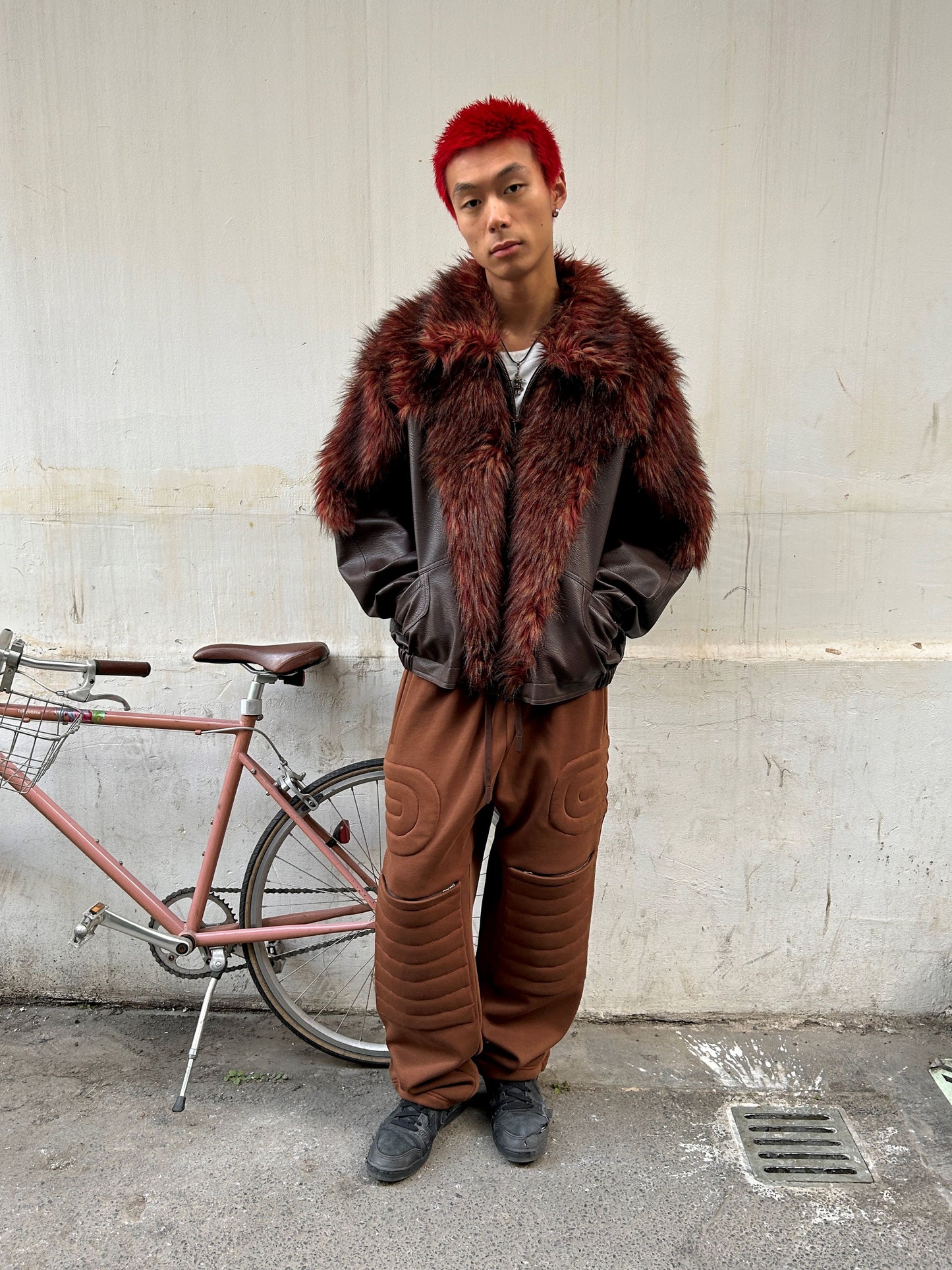 Fur Armor Leather Jacket