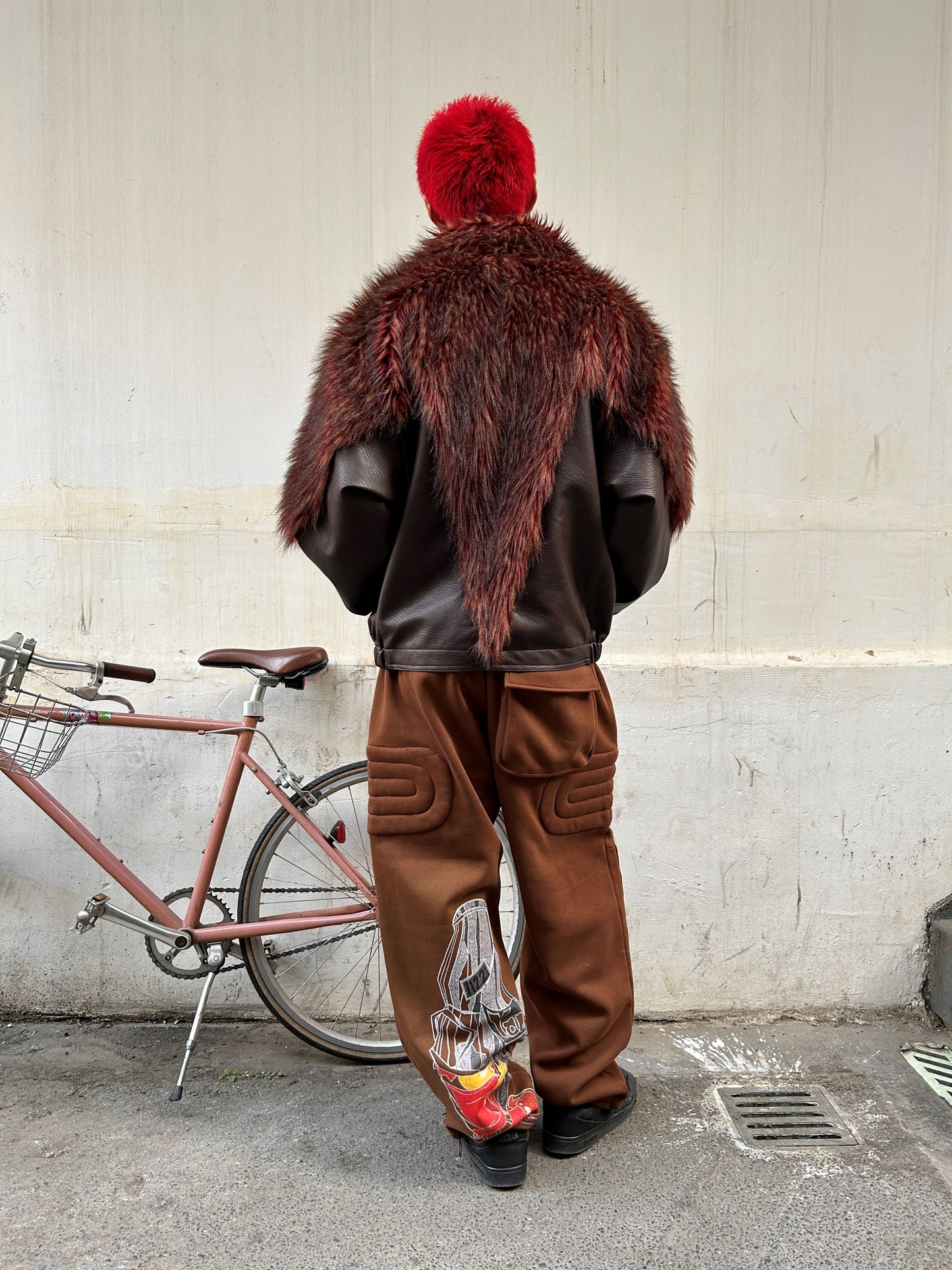 Fur Armor Leather Jacket
