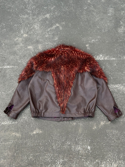Fur Armor Leather Jacket