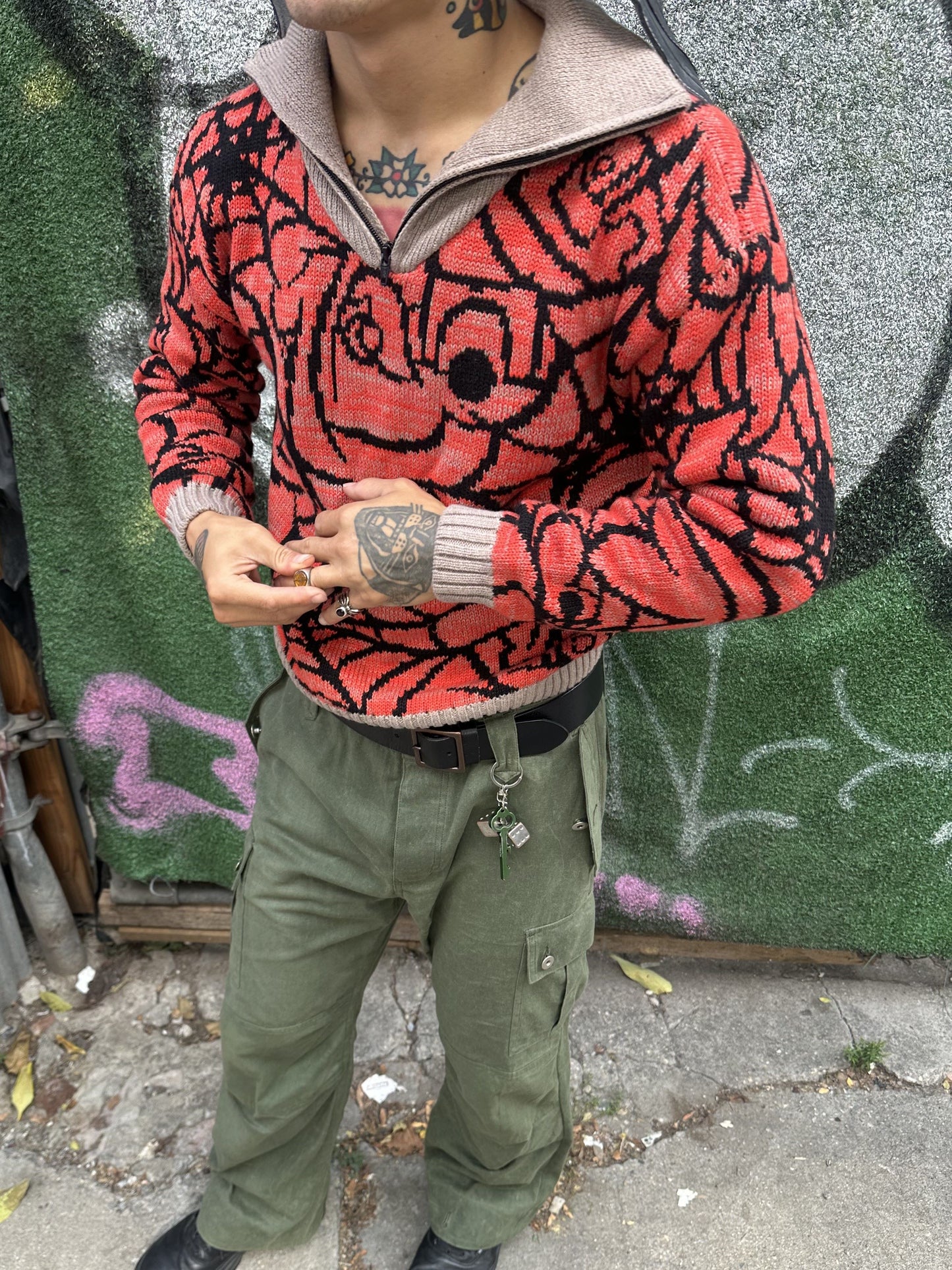 Spider Web Sweater