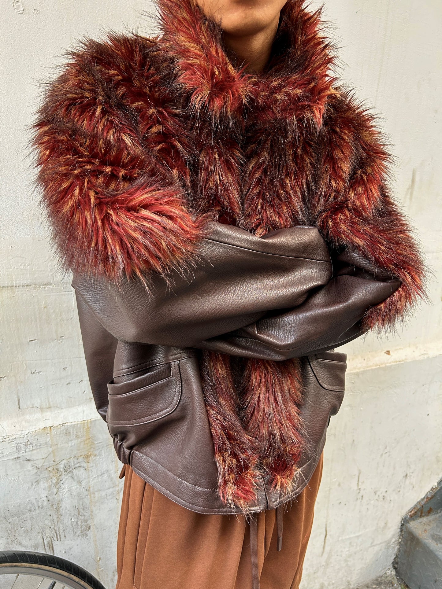 Fur Armor Leather Jacket