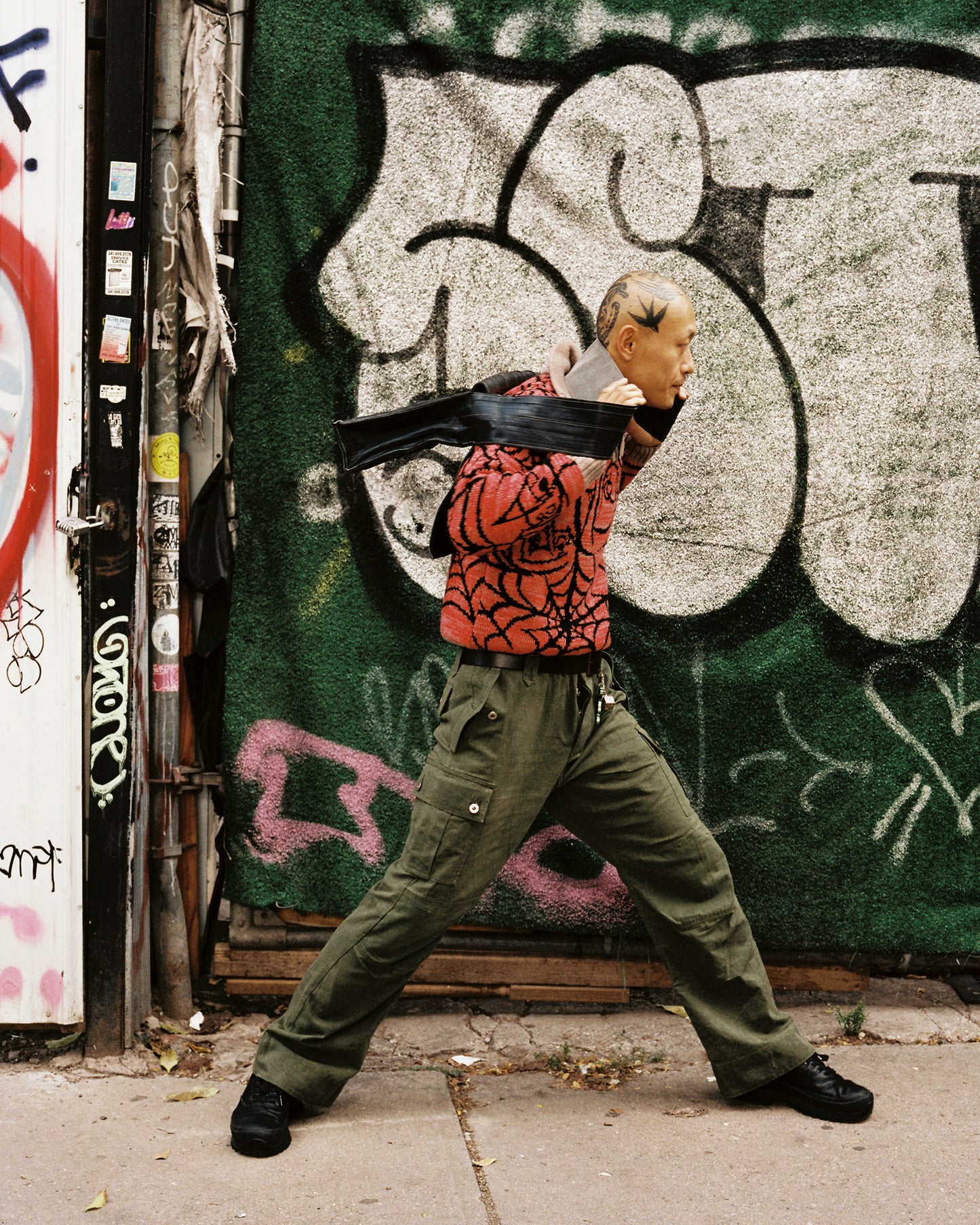 Wet Wax Work Pants