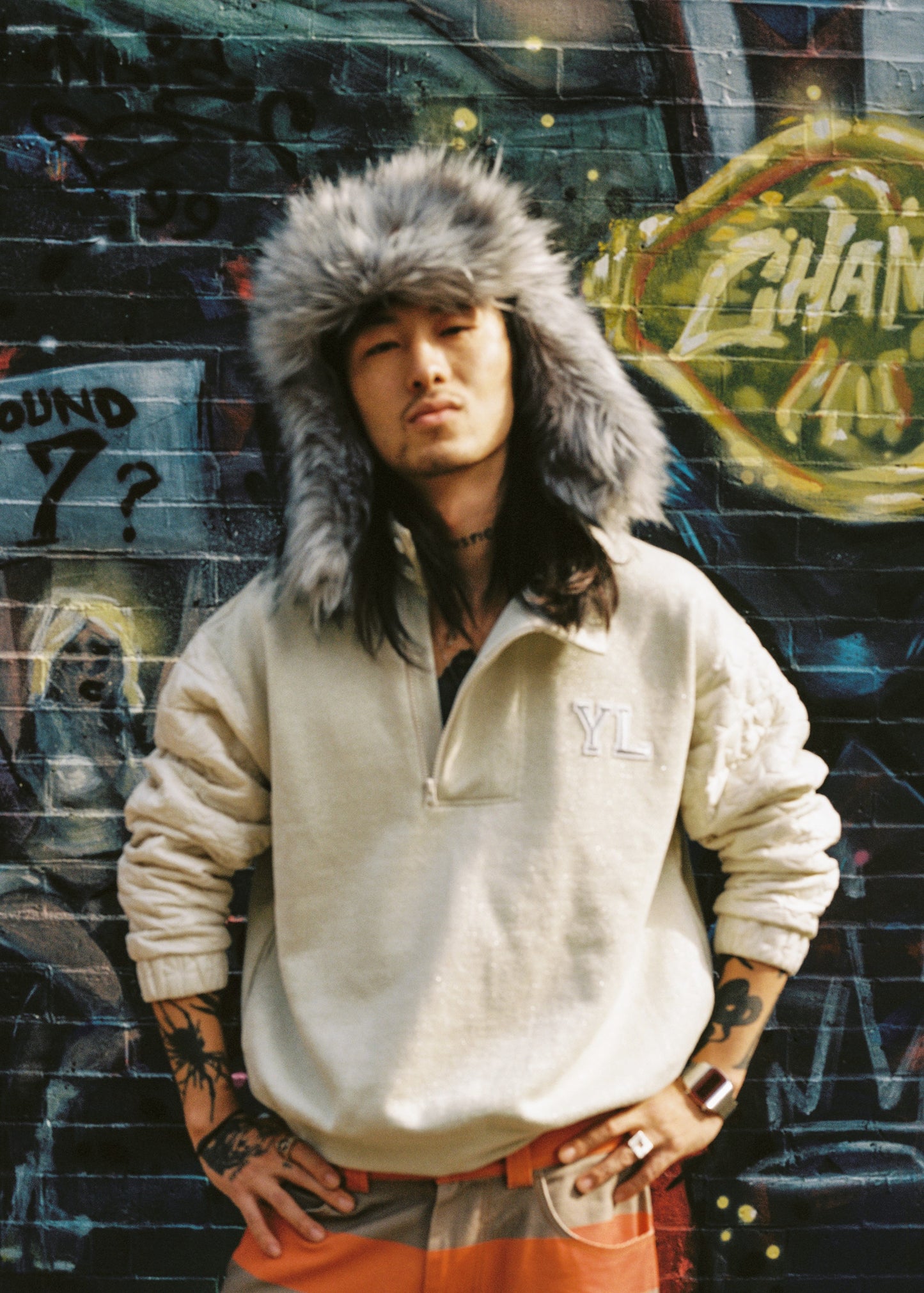 Seven-Man Half-Zip Sweatshirt