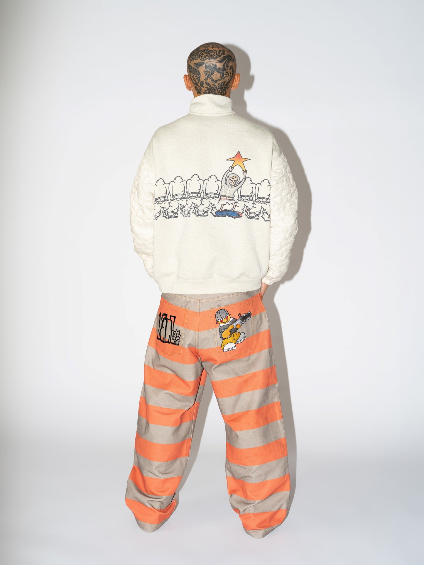 Seven-Man Half-Zip Sweatshirt