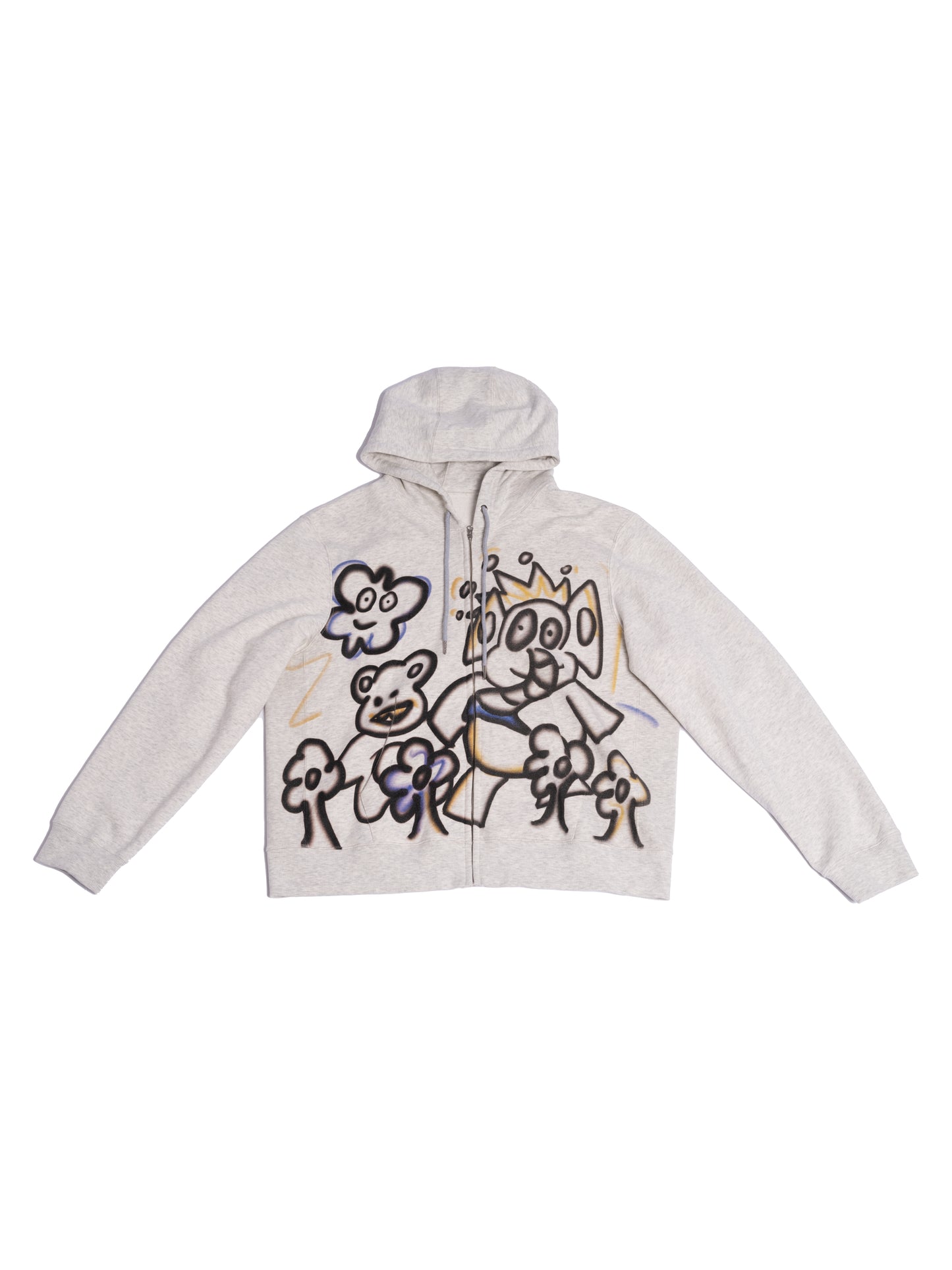 Flower Thief Zip-up Hoodie