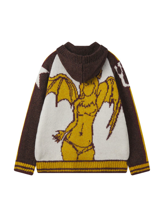 Witch Zip-up Sweater