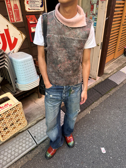 Shearling Reversible Vest