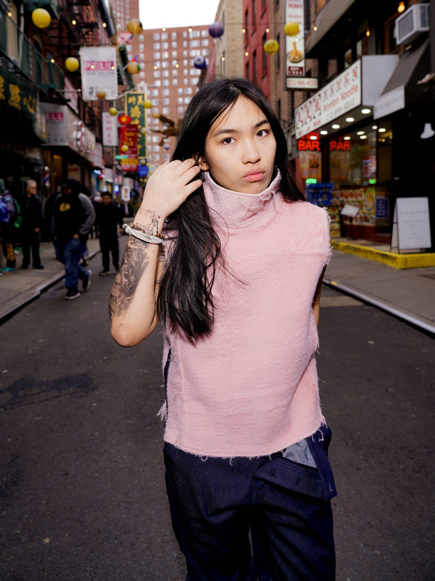 Shearling Reversible Vest