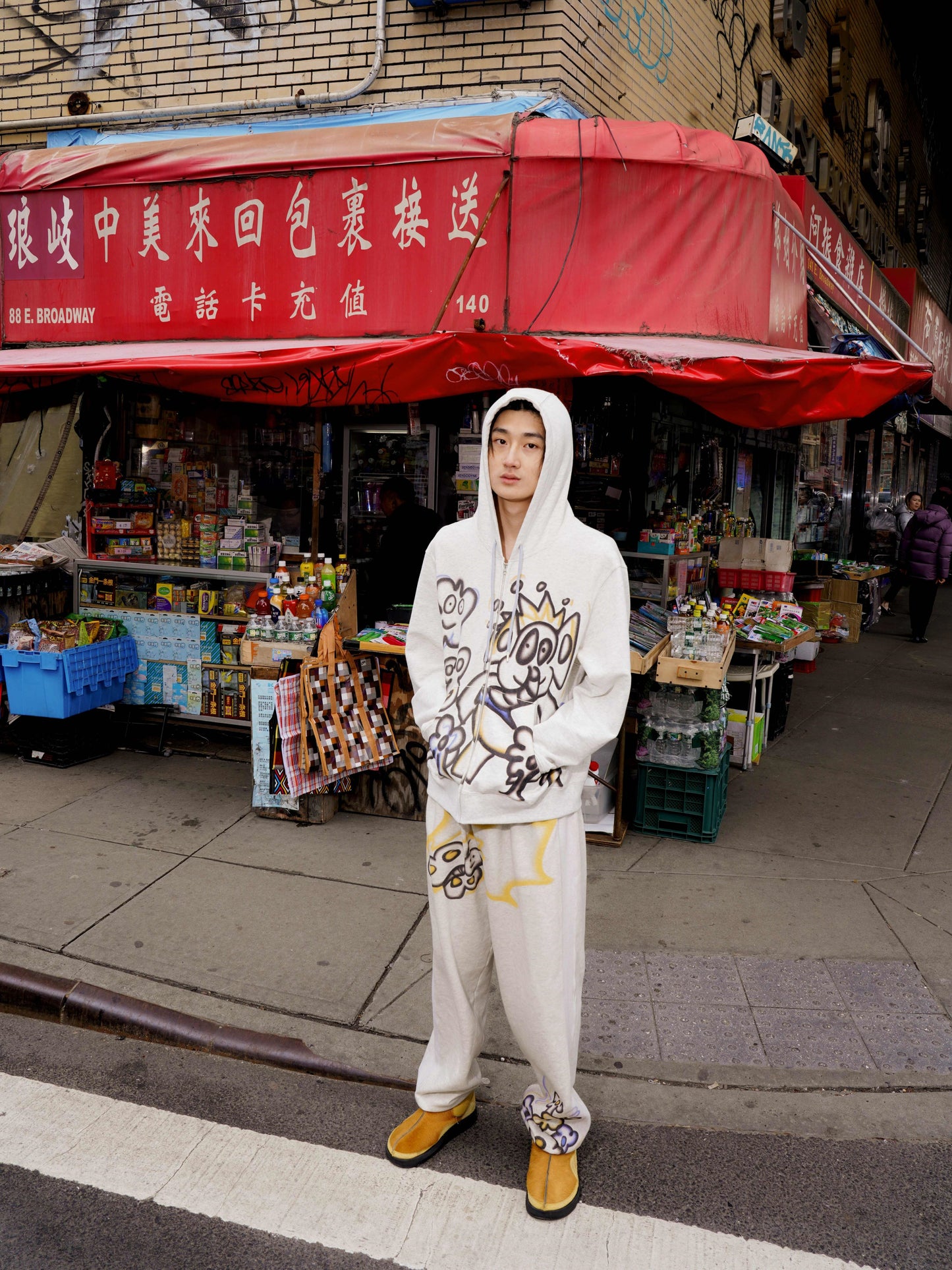 Flower Thief Zip-up Hoodie