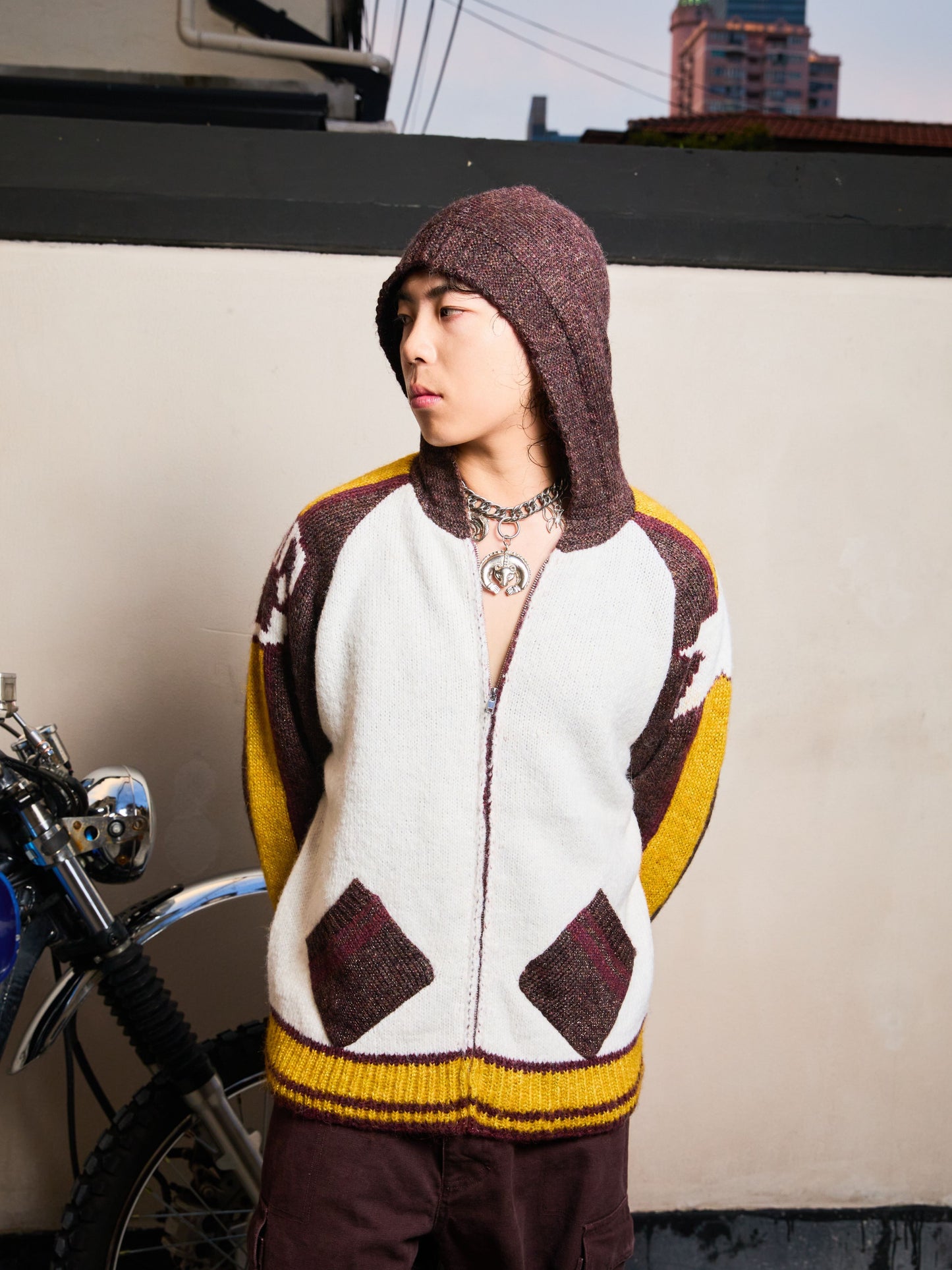 Witch Zip-up Sweater