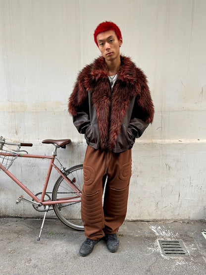 Fur Armor Leather Jacket