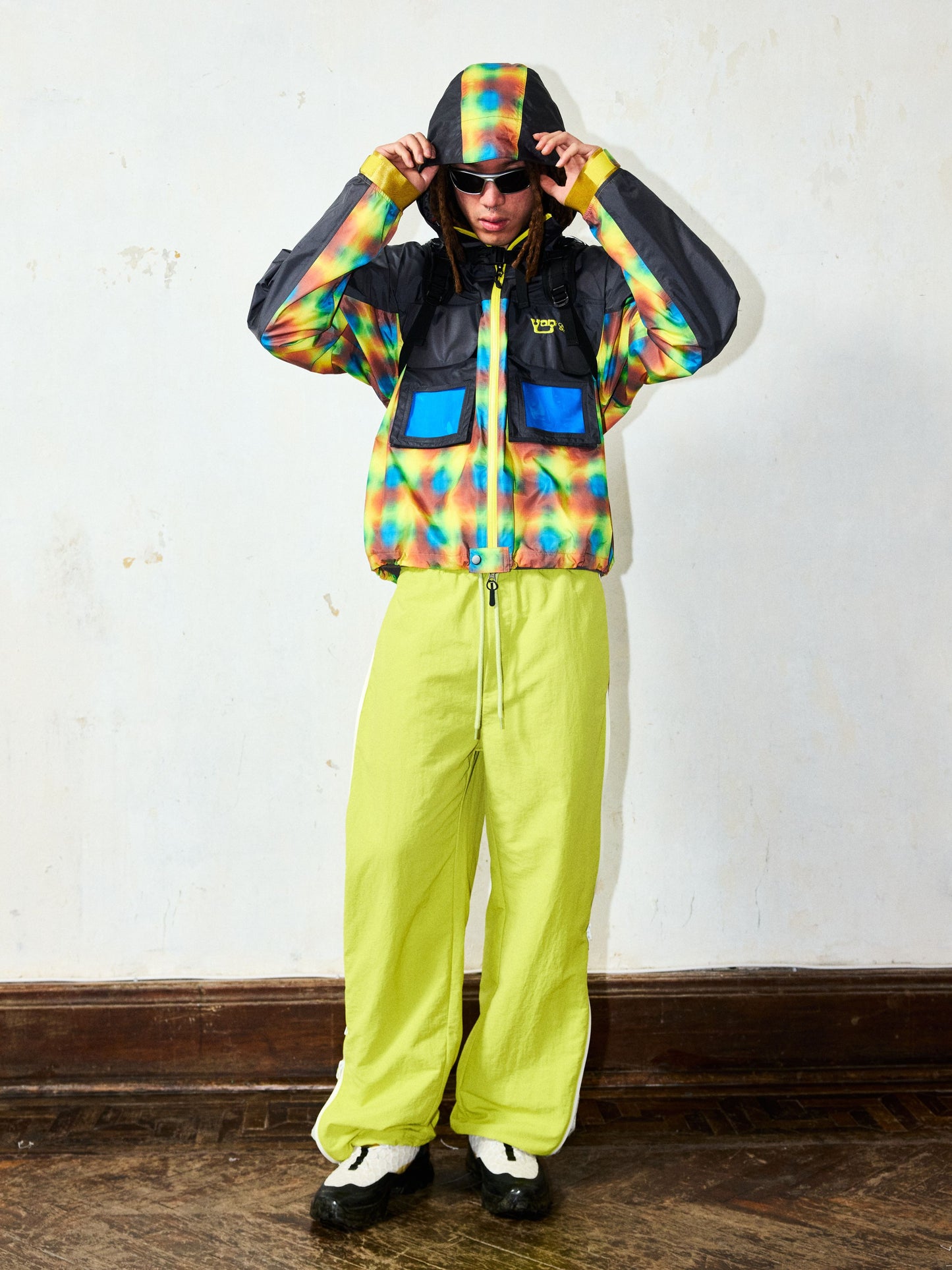Phantom Plaid Outdoor Jacket