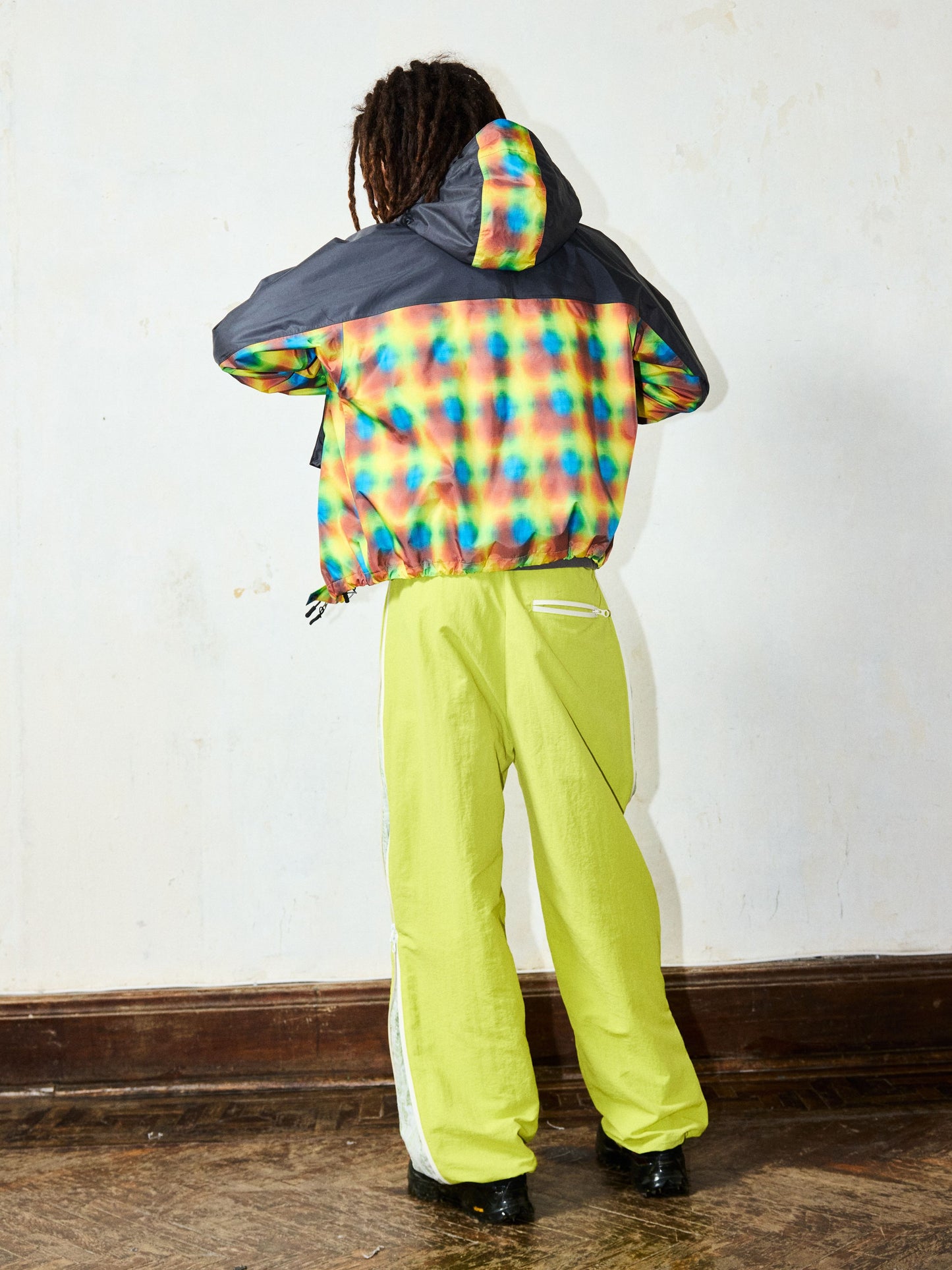 Phantom Plaid Outdoor Jacket