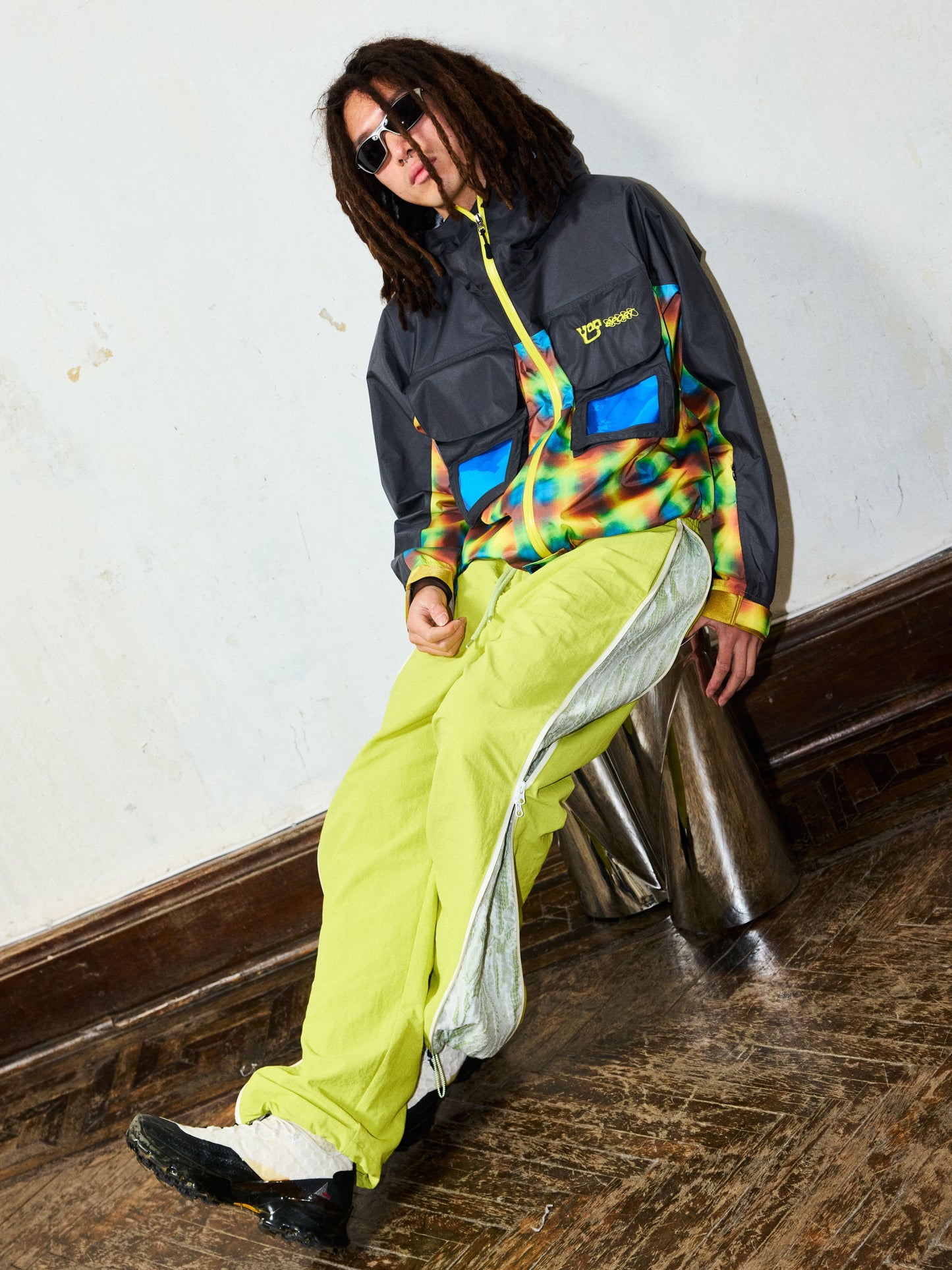 Phantom Plaid Outdoor Jacket