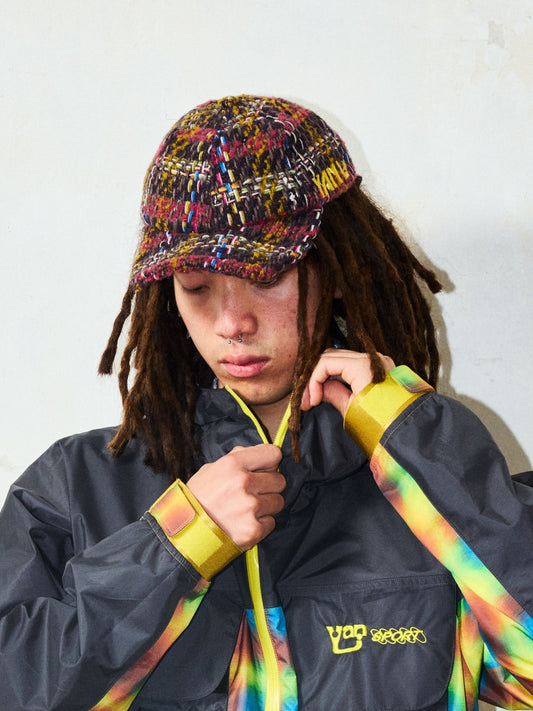 Heavy-Craft Woven Wool 6-Panel Hat