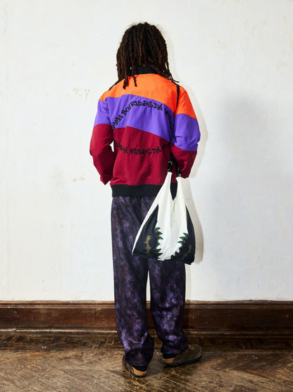 Diagonal Patchwork Jacket