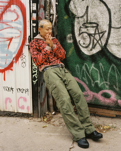 Wet Wax Work Pants