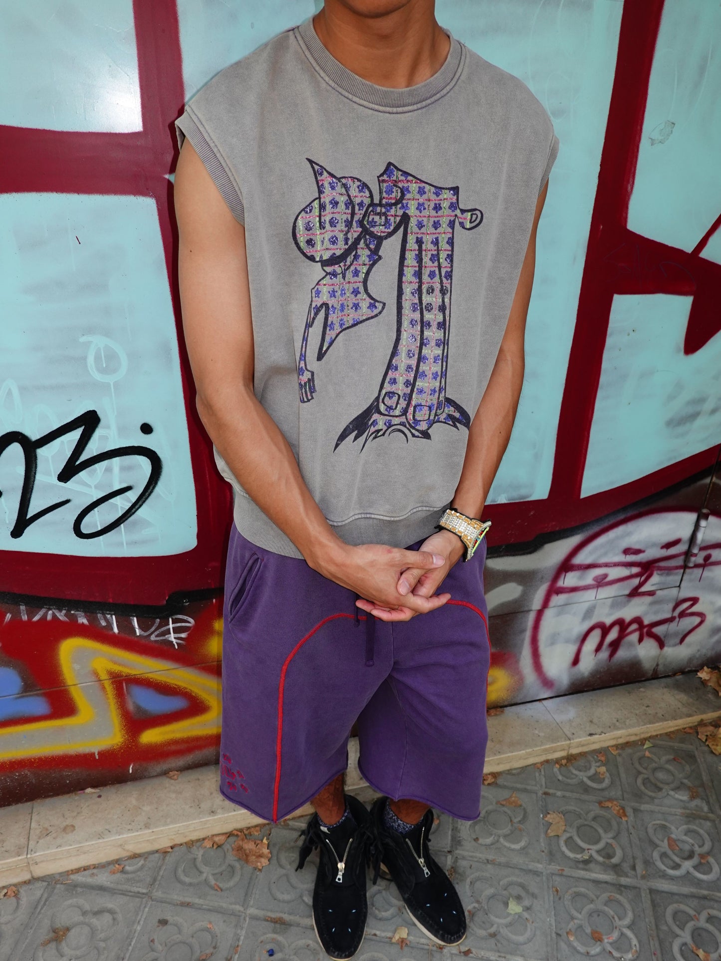 DJ Drop the Magic Sweatshirt Vest