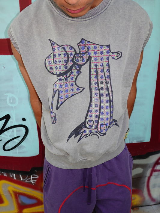 DJ Drop the Magic Sweatshirt Vest