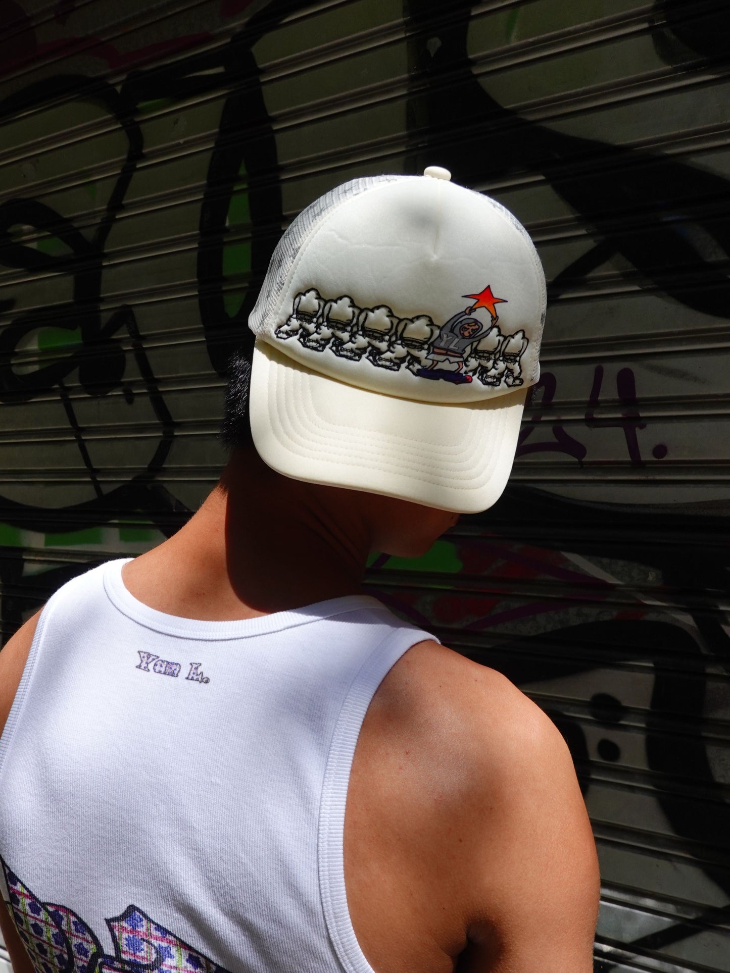 Seven-Man Reflective Trucker Cap