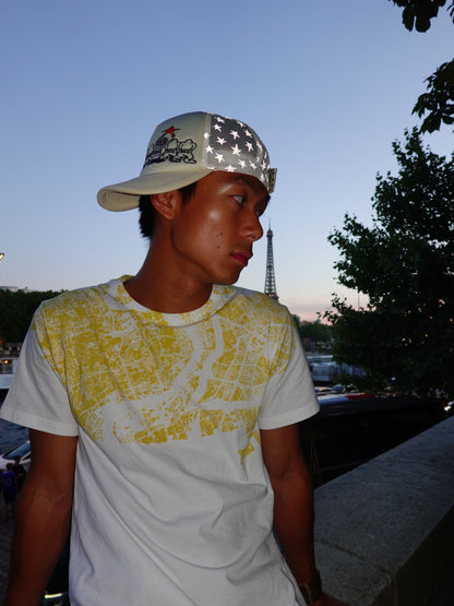 Seven-Man Reflective Trucker Cap