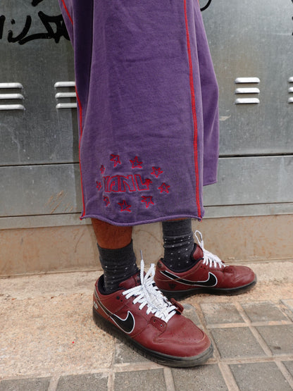 Star Long-Length Sweat Shorts