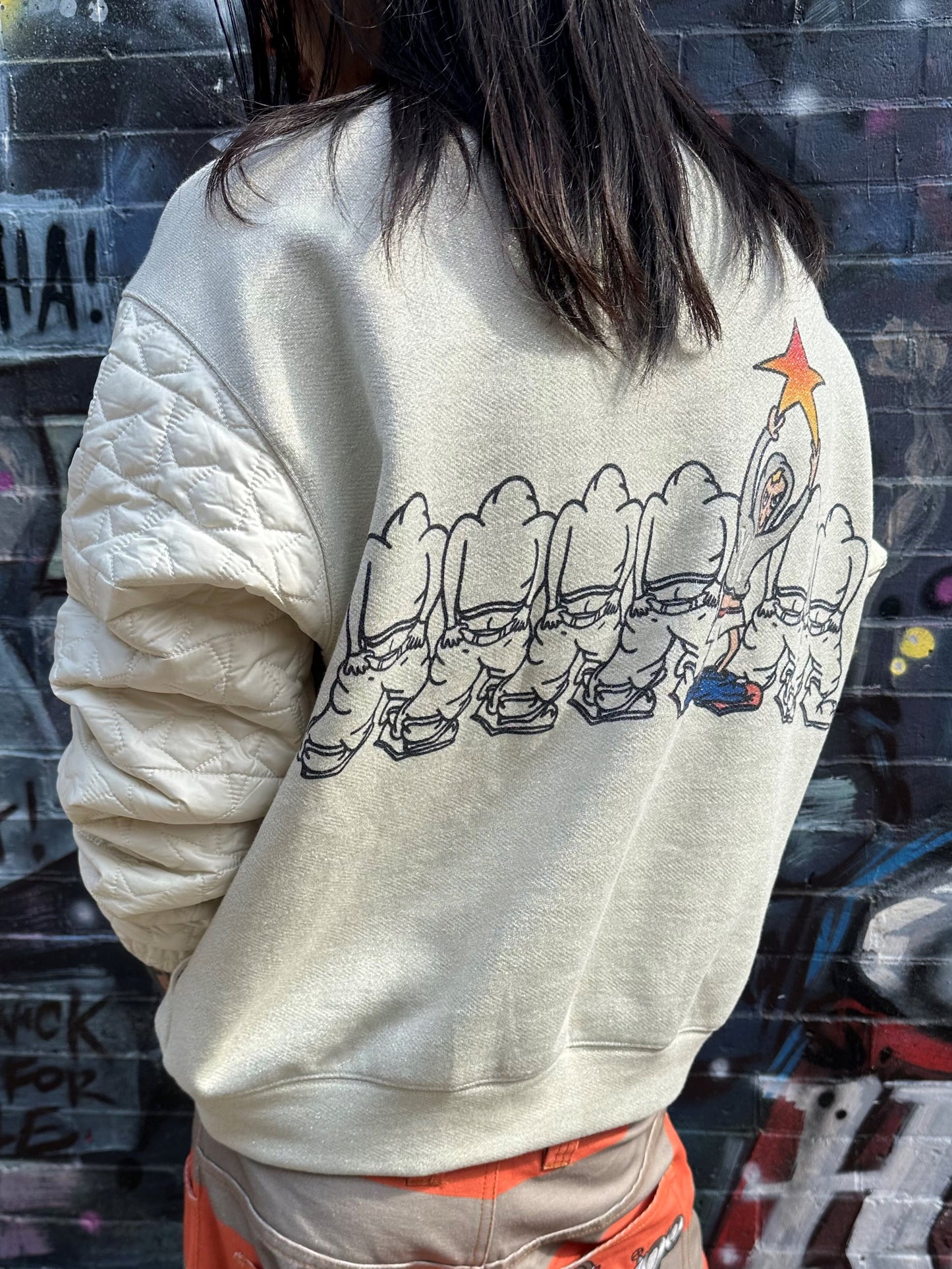 Seven-Man Half-Zip Sweatshirt