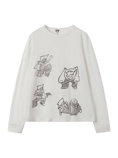 Bad Boys Raglan L/S Tee
