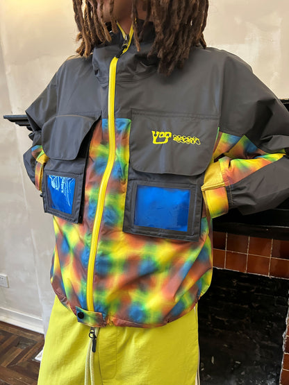 Phantom Plaid Outdoor Jacket