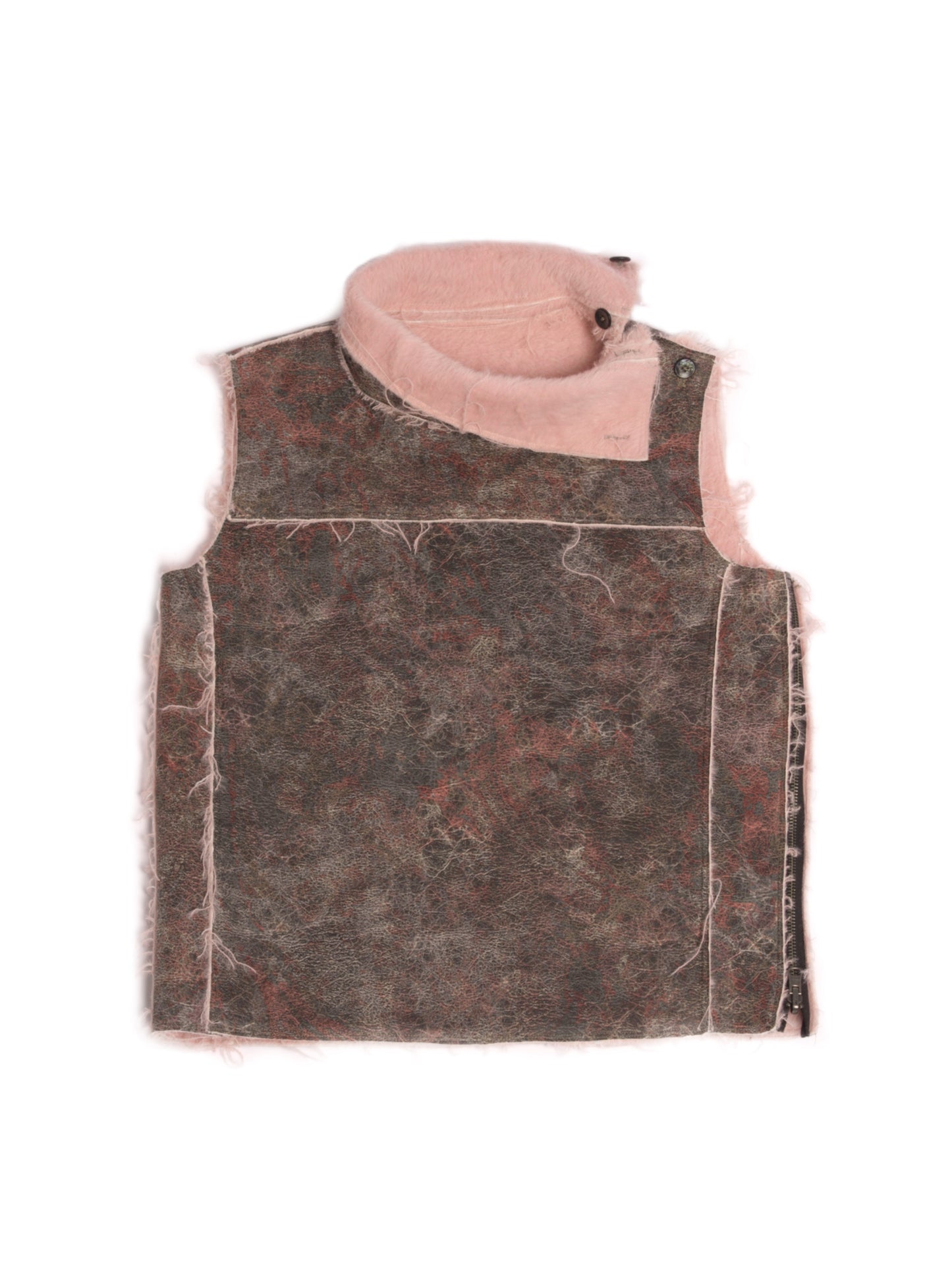 Yan L. Shearling Reversible Vest