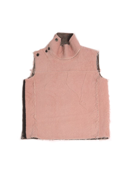 Yan L. Shearling Reversible Vest